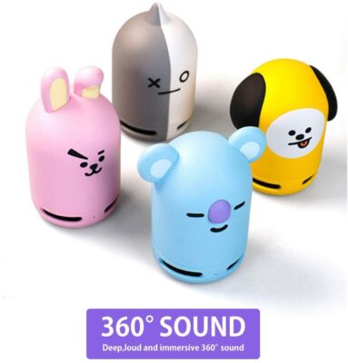 BT21 Official BTS Friends Duo Bluetooth Stereo Portable Speaker