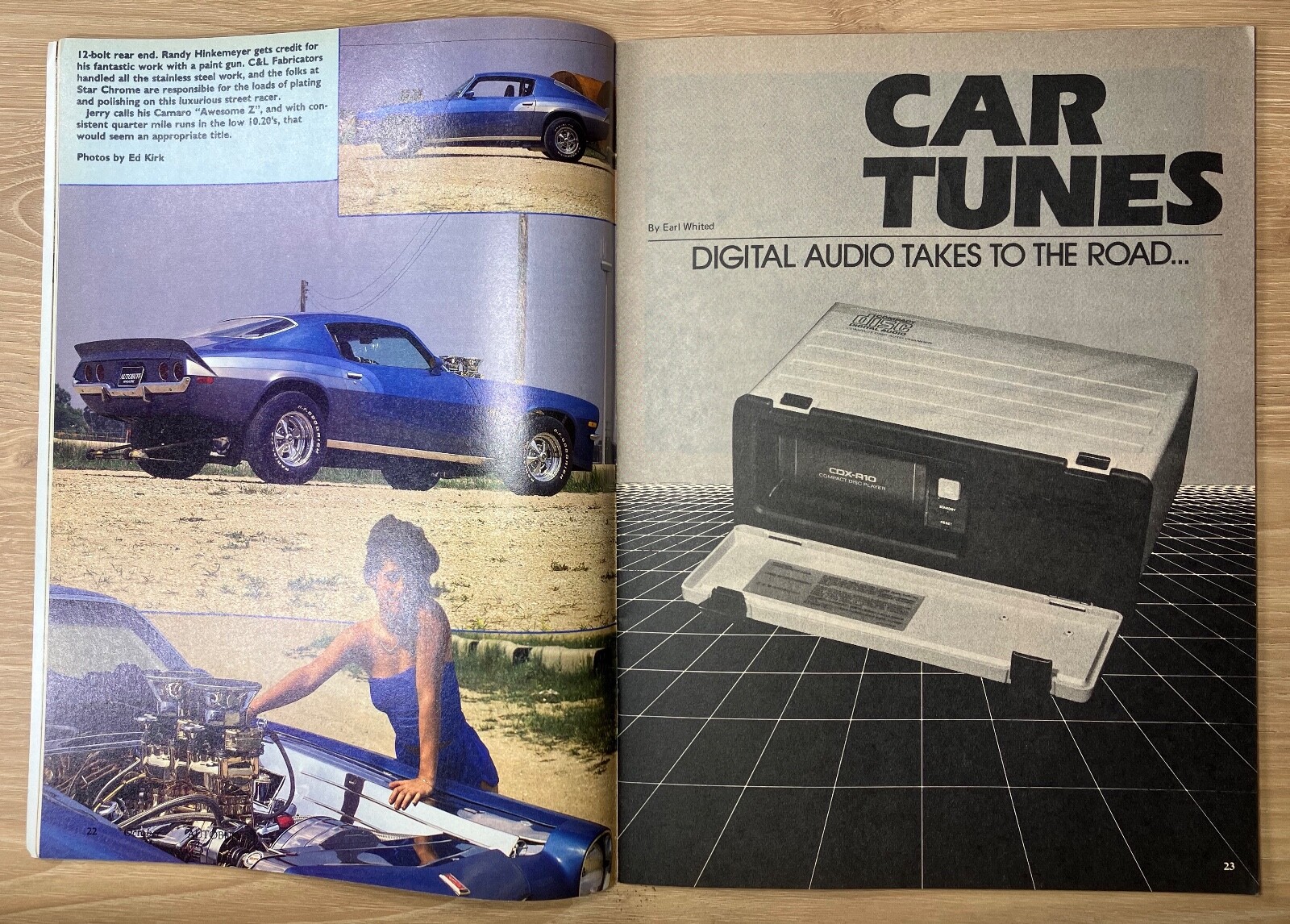 Autobuff Magazine Oct 1986 Cars & Sexy Ladies High Grade Hot Rods Babes