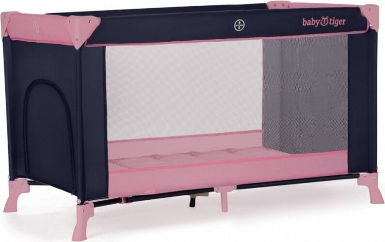 BabyTiger Lettino Culla Neonato da Campeggio Viaggio Blu e Rosa - Viky