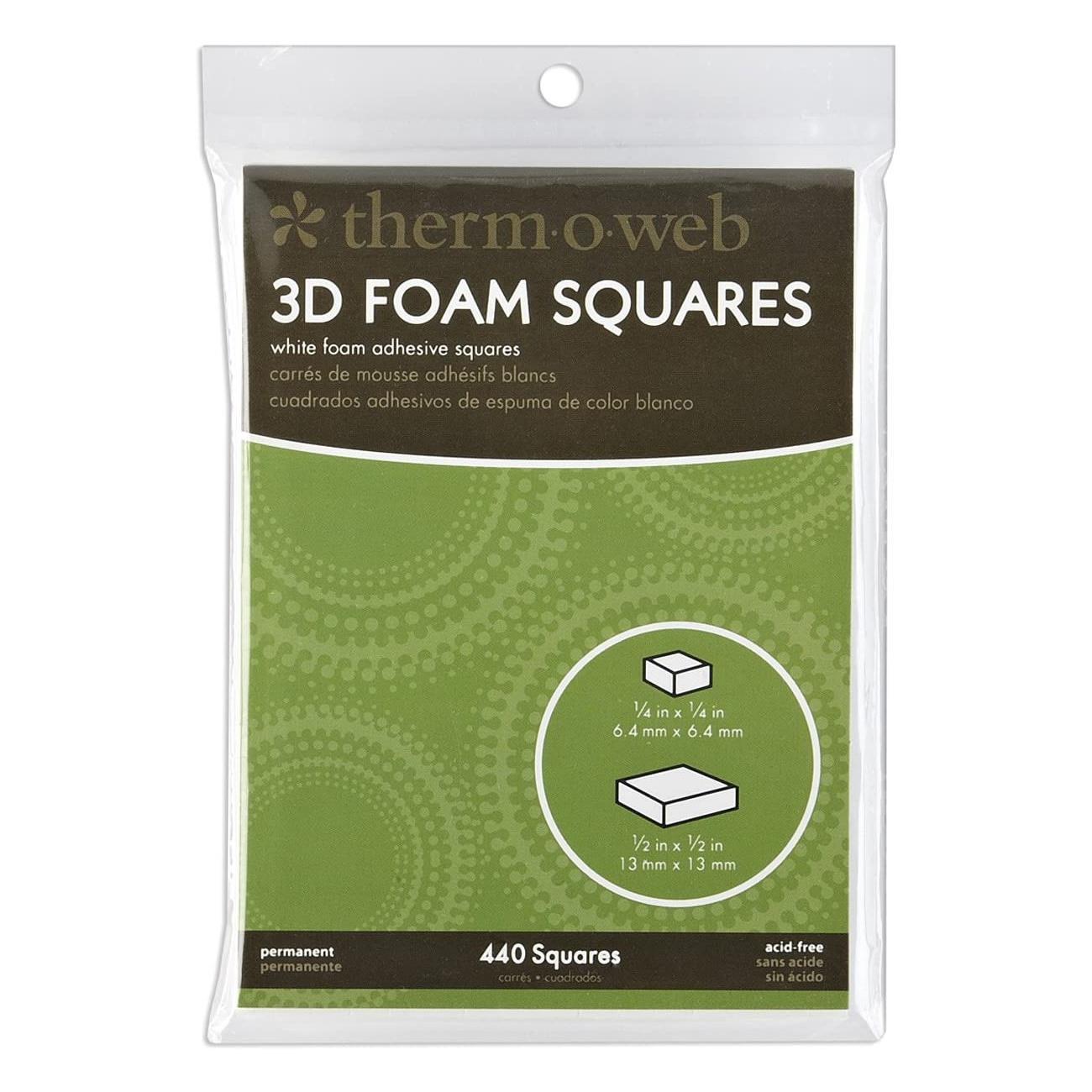 Double Sided Foam Pads 3D Foam Squares DIY Art & Craft Accessory Adhesive Pads