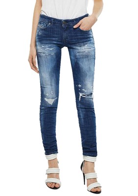 Diesel Gracey-T 0099S Joggjeans Damen Jeans Hose Slim Skinny | eBay