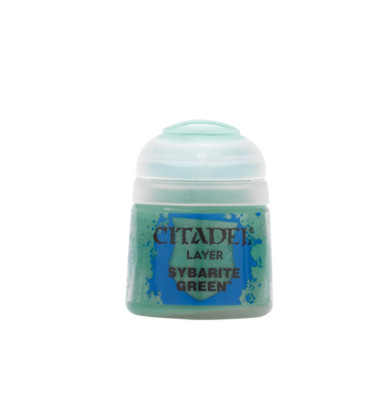 Sybarite Green (12ml) 22-22 Games Workshop Citadel Colour Layer Paint Warhammer...