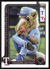 2025 Topps #M-24 Rangers Captain Mascots