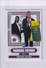 2025 Donruss WNBA - DOMINIQUE MALONGA Franchise Features PRESS PROOF #19 Storm