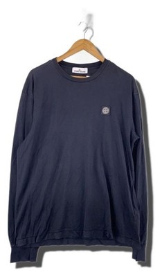 STONE ISLAND CREWNECK PATCH L/S TEE L/S T-Shirt XL 751522713