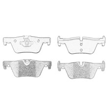 1x BMW Bremsbelagsatz, Scheibenbremse Hinten f�r BMW 1 3 Touring 3 4 Gran Coupe
