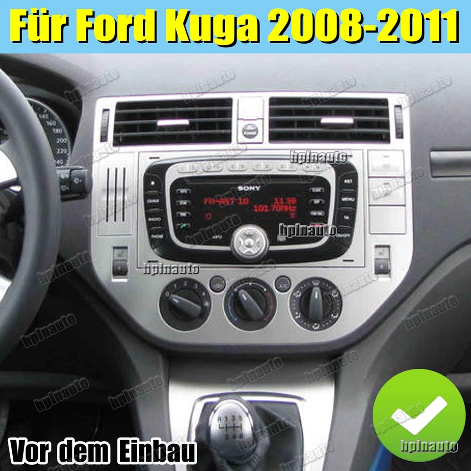 2+64G Android 15 Autoradio Für Ford Kuga MK1 2008-2011 Apple Carplay GPS NAVI BT - Bild 2 von 4