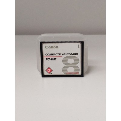 Canon Compact Flash Memory Card + Case (8MB) #0046