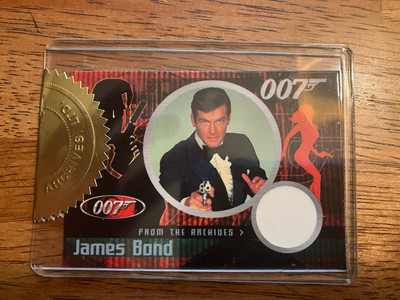 2002 James Bond: 40th Anniversary From the Archives Relics Roger Moore Bond CC4