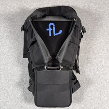 Freeloader Child/Toddler Carrier With Saddle Seat For Hiking And Travel - Black