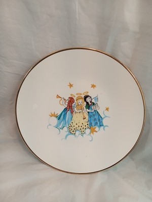 Vintage CM Hutschenreuther Angel Plate,  Decorative Germany Plate