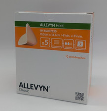 ALLEVYN Heel 10,5 x 13,5 cm 5 Stück - PZN 16222352 MHD 06/27