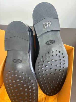 tods loafers men 9.5 , black, perfect shape, no longer available anywhere else.
