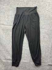 Athleta Women s Small Black Salutation Jogger in Powervita Athletic Yoga Gym SEE