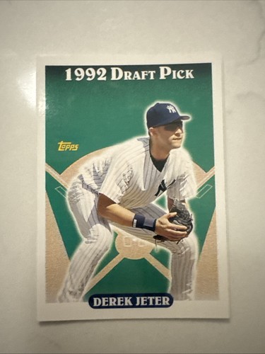 1993 Topps - DEREK JETER RC - 1992 Draft Pick - New York Yankees - Picture 1 of 2
