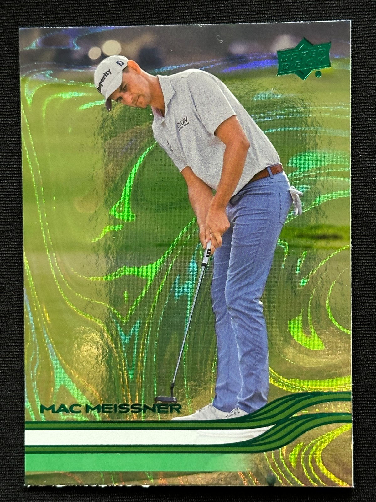 2026 Upper Deck Golf Mac Meissner Green Parallel #32 (Read Description)