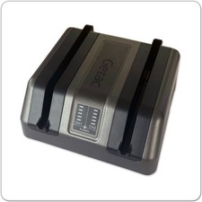 NEW Getac AY-C431 Dual Bay Battery Charger with Power Cord