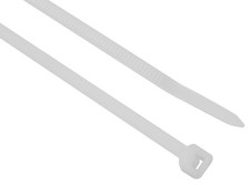 Pro Power 200X2.5 mm NAT 100PK Cable Ties Natural 200 mm x 2.5 mm Pack of 100