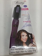 Prestige Ionic 4 In 1 Styler Ceramic Barrel Multi Heat Settings NIB