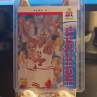 Upper Deck 1993 NBA Finals Michael Jordan Game 4 55 Points #201 Bulls Card