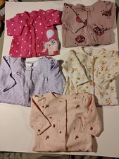 Baby Girl 3 Months Carter's Cotton Footed Zip Up/Snap Sleeper Pajama Clothes Lot