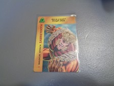 1995 Marvel Overpower Card Game Sabretooth Wildcat Attack