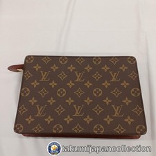 Louis Vuitton Pochette Homme M51795 Monogram Canvas Clutch Bag M-7388