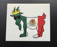    GOAT USA NY Mexico Flag Sticker - EXTREMELY RARE - VERY LIMITED SUPPLY     
