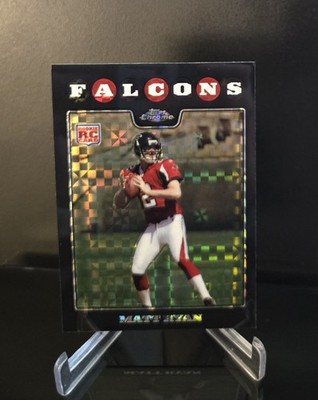 MATT RYAN RC   SP 2008 Topps Chrome Xfractor Refractor Rookie Card #TC166