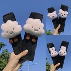 2X Cloud Cute Cartoon Car Seat Belt Cover Shoulder Pads Plush Cushion Protective