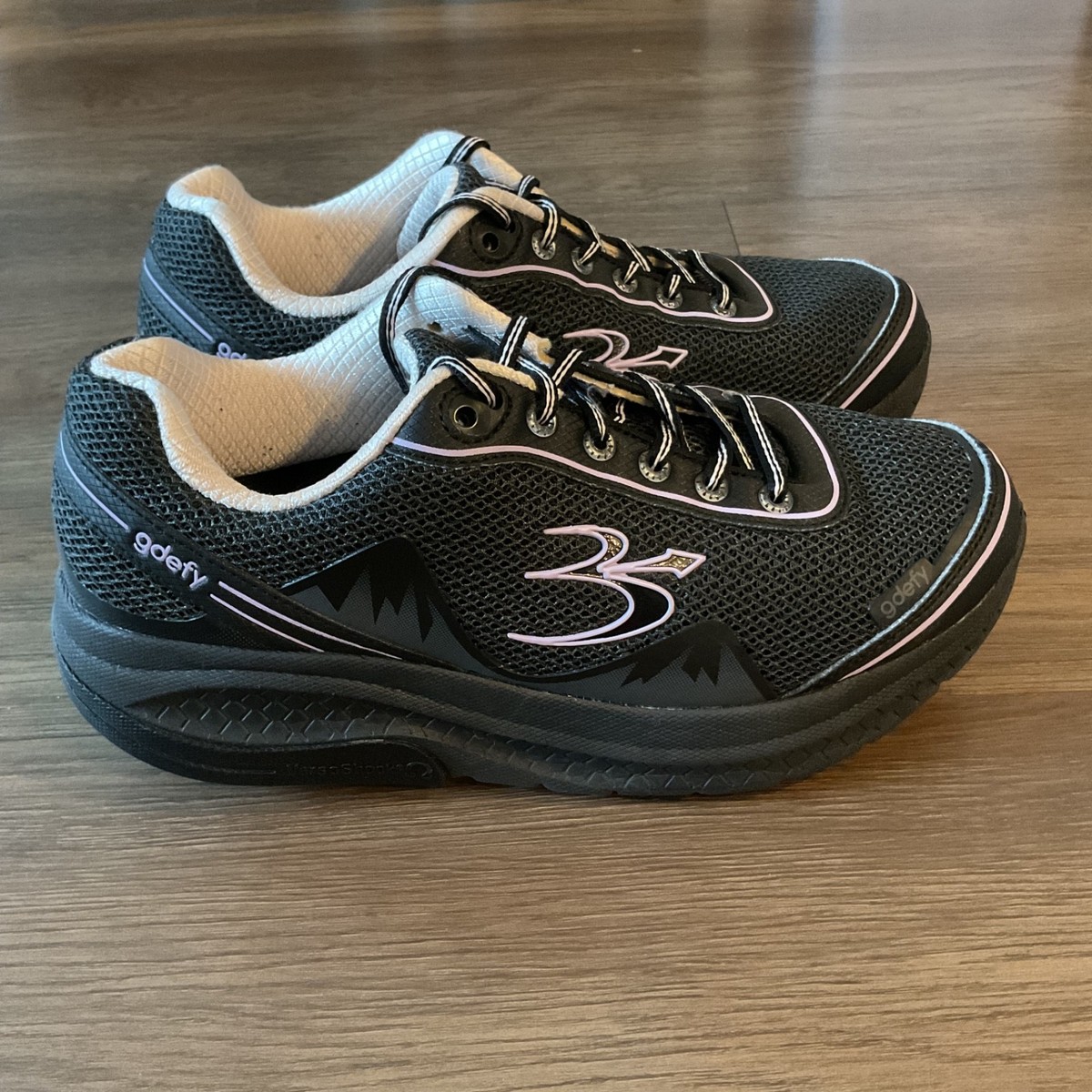 Gravity Defyer G-Defy Mighty Walk Athletic Running Sneakers Black/Blue Sz 11 Gravity Defyer Men main image 4