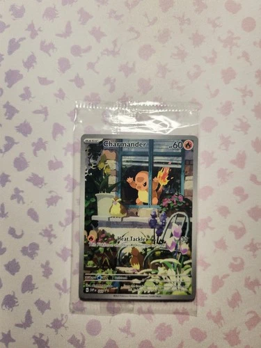 *SEALED* Charmander 044 Obsidian Flames ETB Promo NM