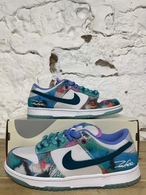 Nike SB Dunk Low Futura Bleached Aqua Men's Size 9.5 NEW Sneakers HF6061-400