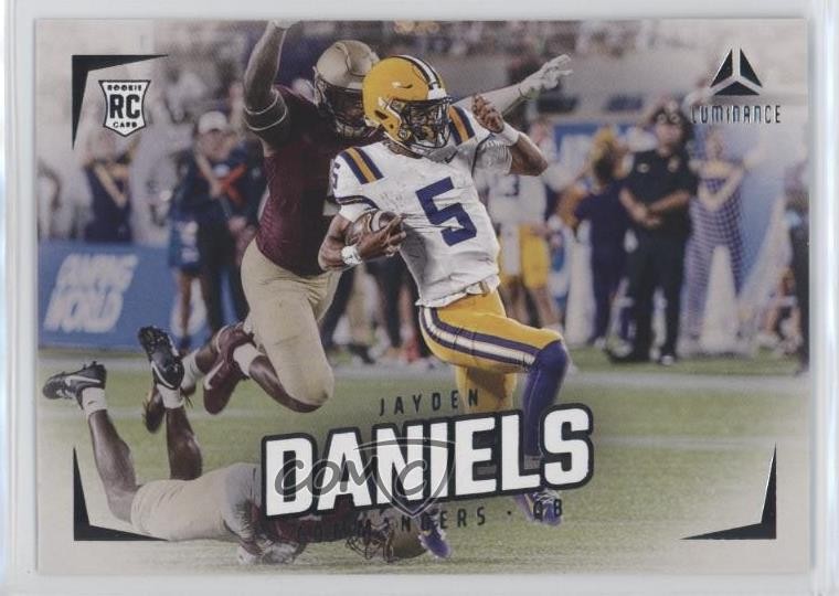 2024 Panini Luminance Rookies Jayden Daniels #182 1r13