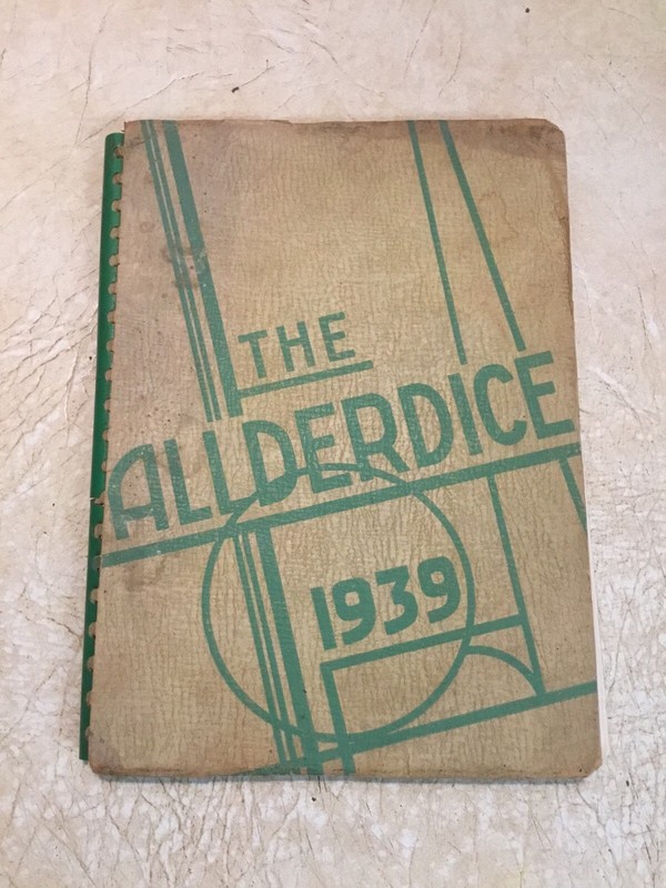 1939 Allderdice  HIGH SCHOOL YEARBOOK African American  Nobel Prize Alan Perils