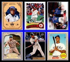 Baseball Card Lot ~6 Adrian Beltre Topps Gypsy Queen Chrome Topps Heritage