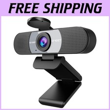 Computer Camera with 2 Noise-Cancelling Microphones