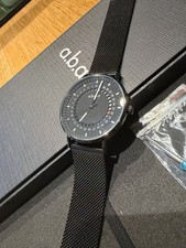 Orologio Uomo a.b.art FD41-265-1S-1 Swiss Quartz Sapphire Black Dial Mesh...