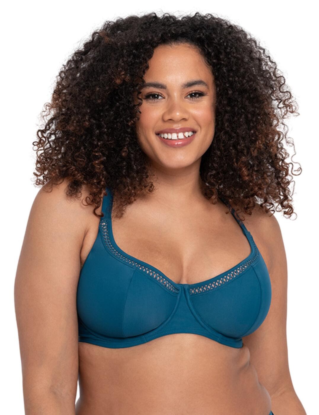36D Curvy Kate First Class Bikini Top Balcony Underwired Swimwear CS020306