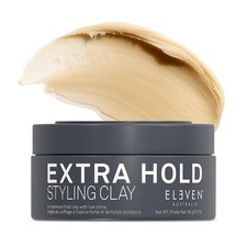 ELEVEN AUSTRALIA Extra Hold Styling Hair Clay, 3 Ounce Pack of 1 , Black