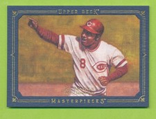 2008 Upper Deck Masterpieces Green Border - Joe Morgan (#25)  Reds  35/50