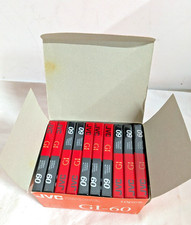NEW Old Stock - Box of 10 JVC GI-60 Audio Tape Cassettes, Type I
