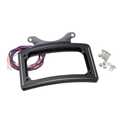 Letric Lighting Co. Perfect Plate-Light for Indian - Gloss Black LLC-IPPL-G
