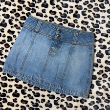 Vintage Y2k Abercrombie Girls Denim Skirt