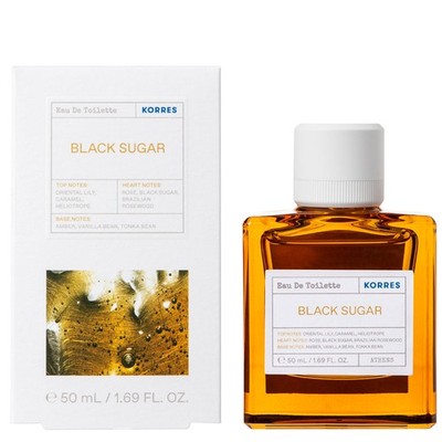 Korres BLACK SUGAR EDT für Sie   50 ml