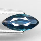 0.52ct.BLUE SAPPHIRE KENYA UNHEATED GEMSTONE MARQUISE CUT VVS RARE