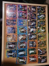 31 CARD NBA LOT- CRACKED ICE ORANGE, PINK, RED AND VARIED SUNBURST COLORS