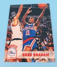 1994 Skybox Greg Graham #386 Rookie Philadelphia 76ers Basketball Card. rookie card picture