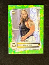 2025 Topps Chrome WWE - Bray Wyatt Green Sapphire #126  30/75