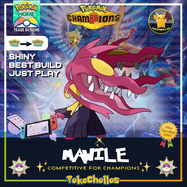 ✨ MAWILE COMPETITIVE BEST BUILD - HOME FAST ✨ Pokemon champions  🏆